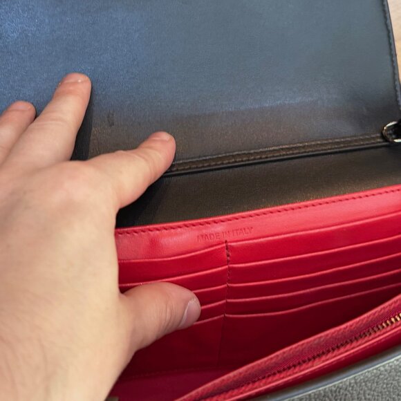 Christian Louboutin Black Leather Embellished Paloma Shoulder Bag - Picture 12 of 16